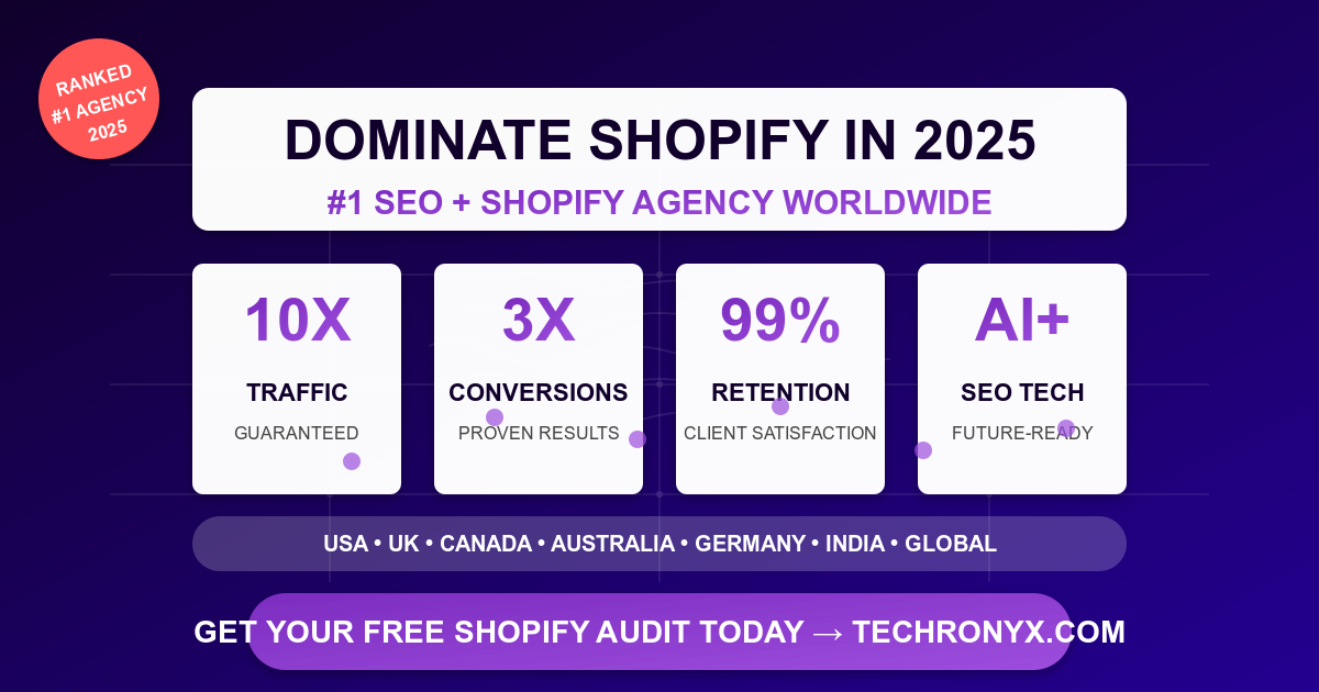 Best Shopify agency
